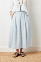 Solene Cloud Blue & White