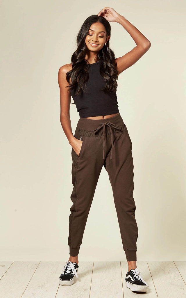 Brown Ultimate Joggers Suzy D 