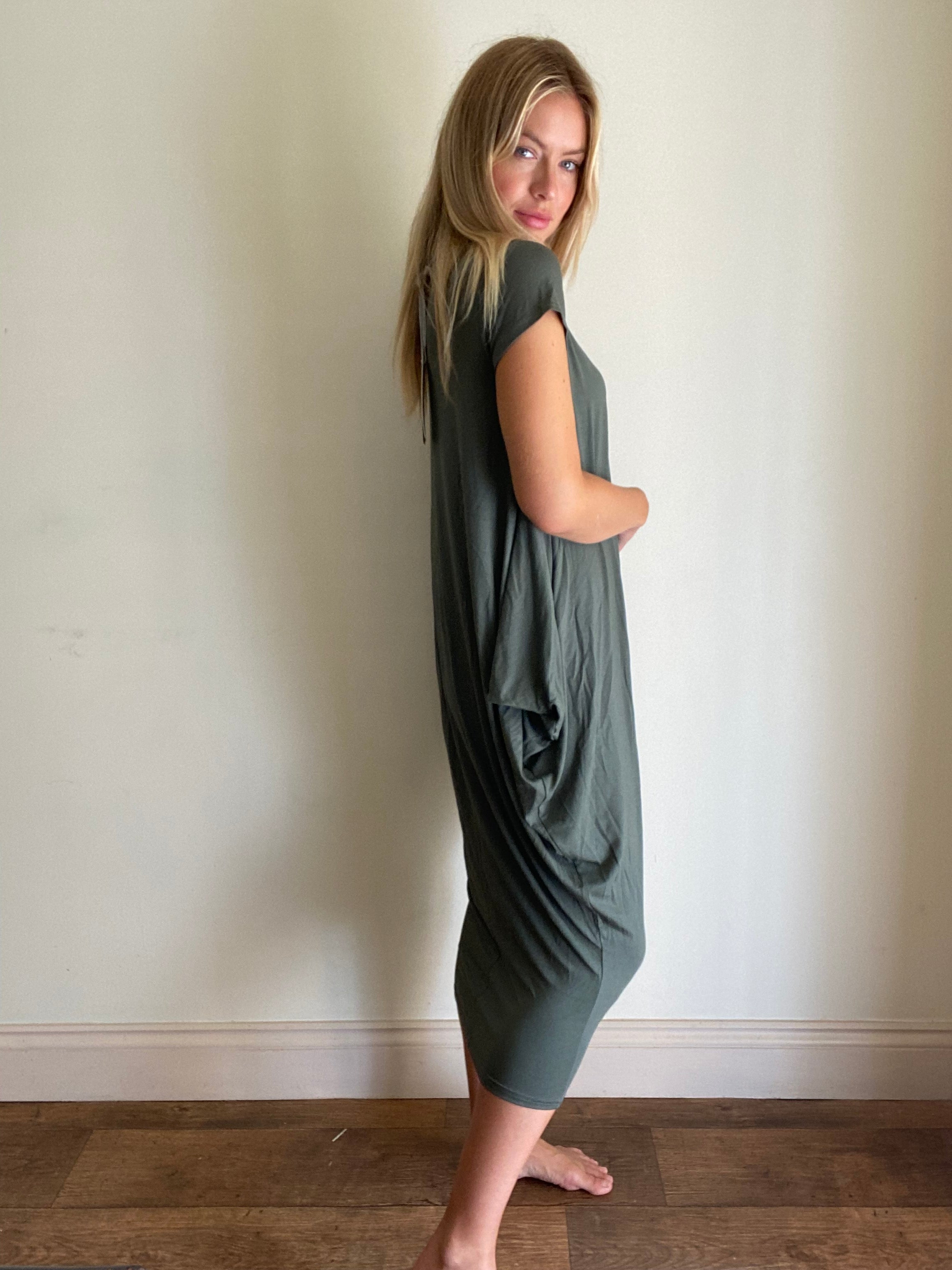 Suzy D Deb Dress Olive