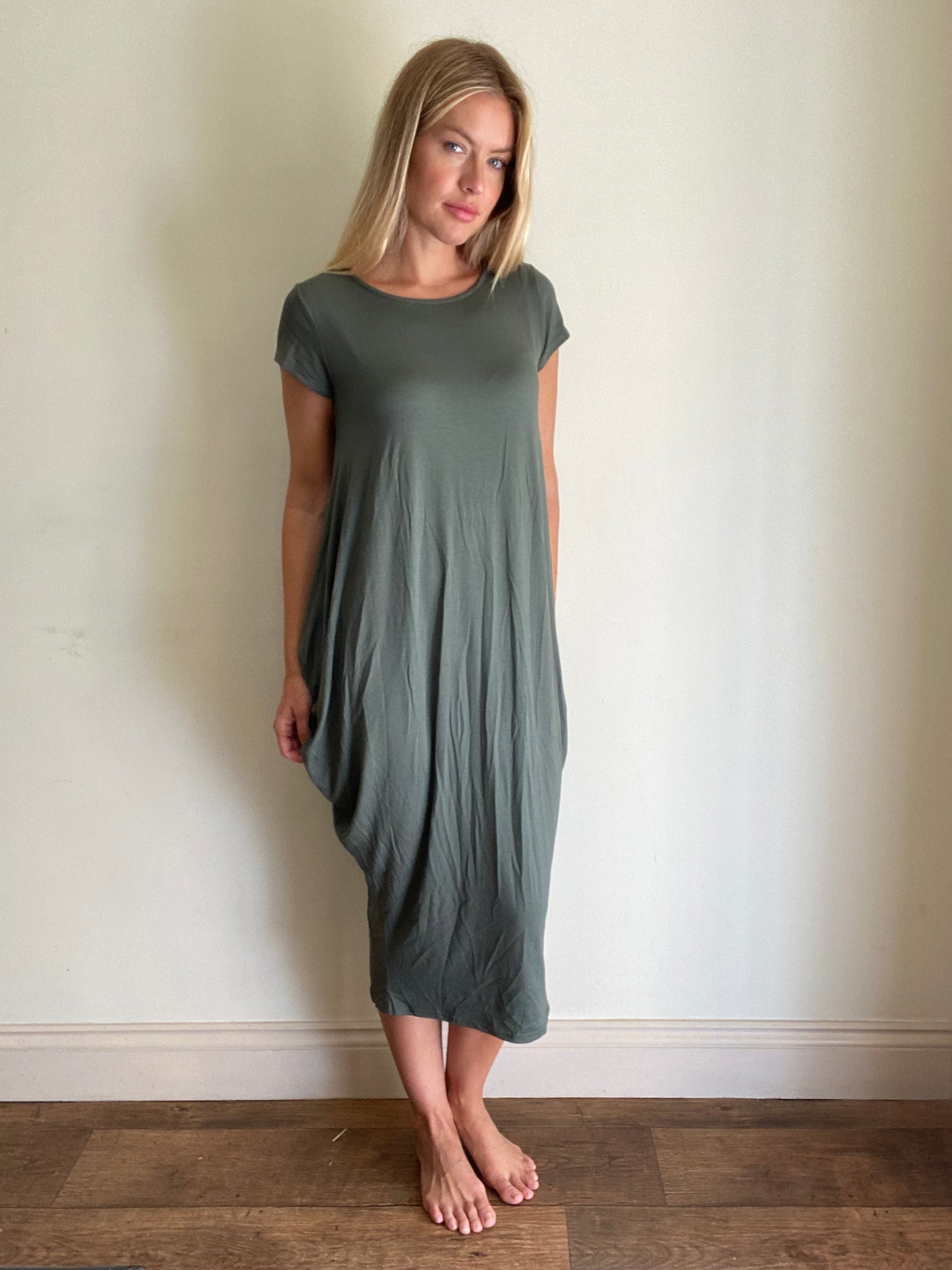 Suzy D Deb Winged Midi Dress