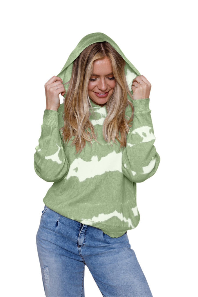 Fraidy Tie Dye Knitted Hoodie - Suzy D London