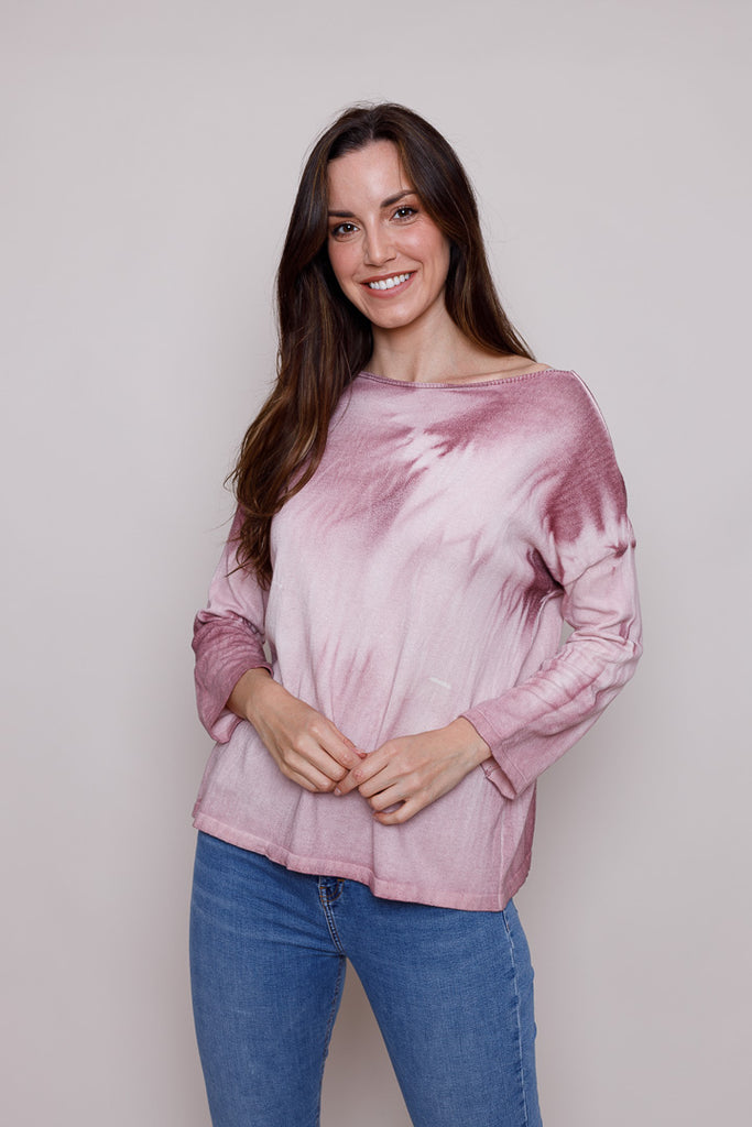 Suzy D Francis Jumper in Soft Pink
