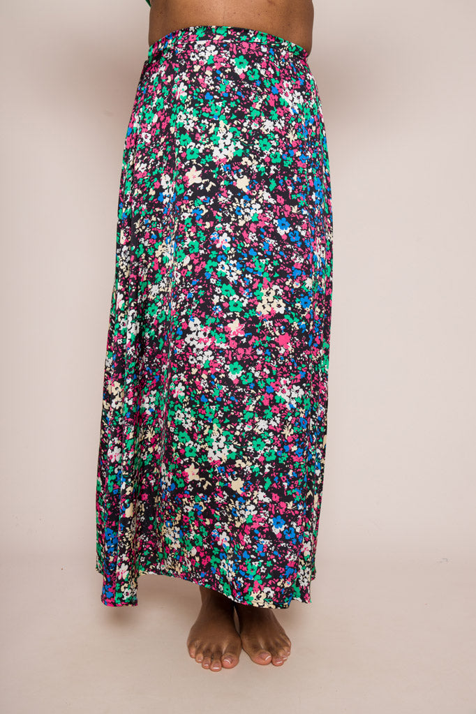 FLOWER PRINT SKIRT GISSEL SUZY D LONDON
