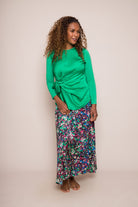 GISSEL FLOWER PRINT SKIRT SUZY D LONDON