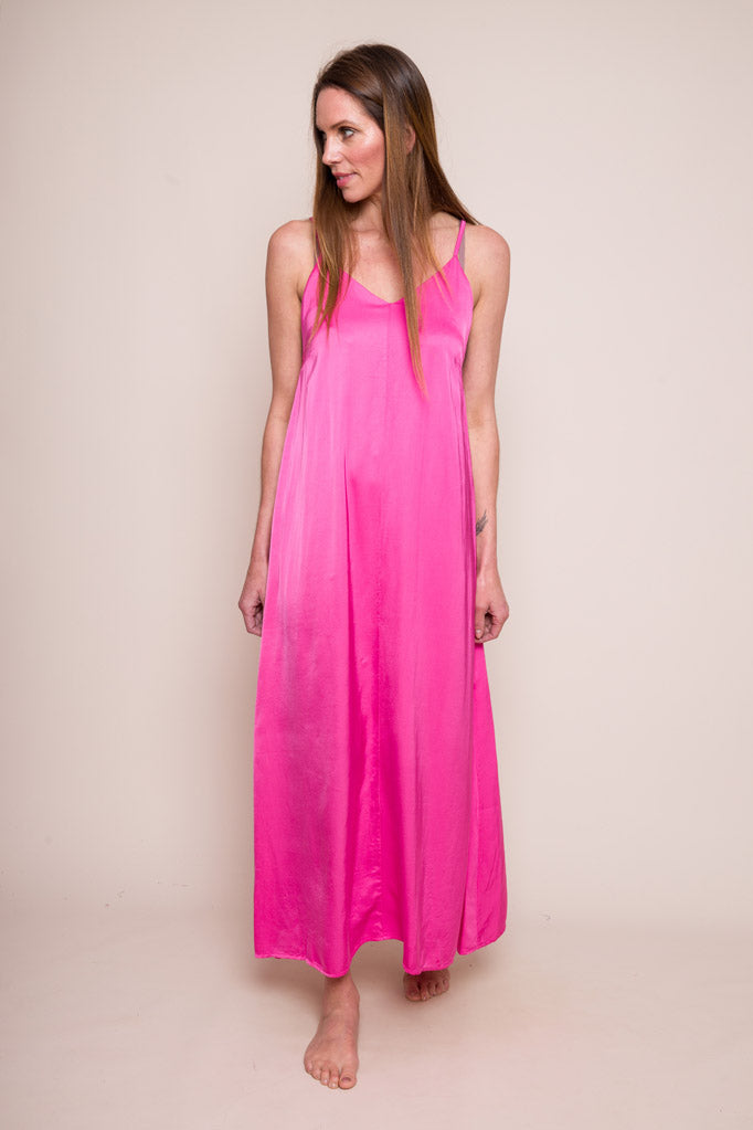 SUZY D LONDON FUSCHIA DRESS GOLDY 