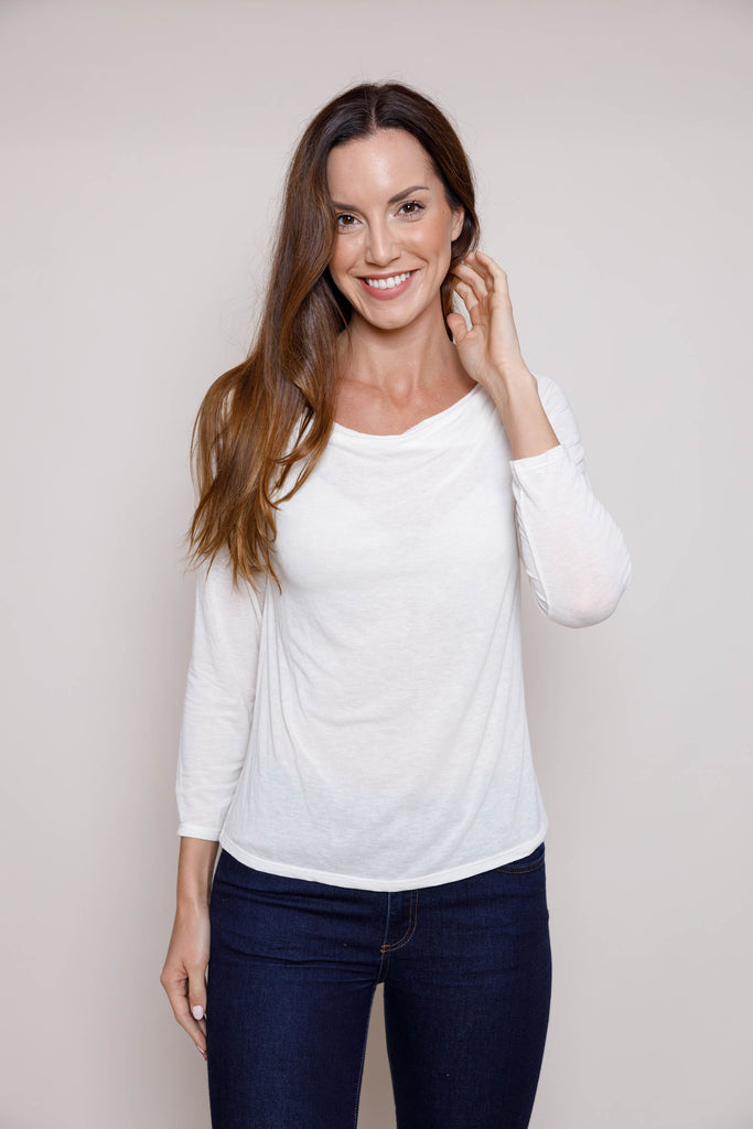 Gale layering top in soft cashmere mix Suzy  D 