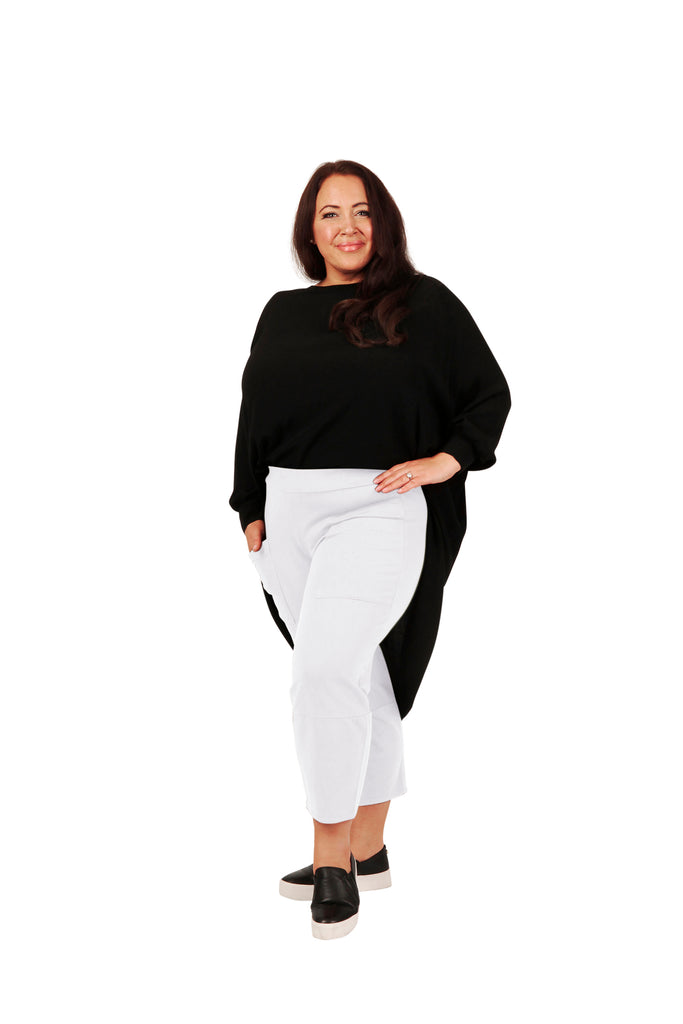 Curve Jackie Cream Trousers