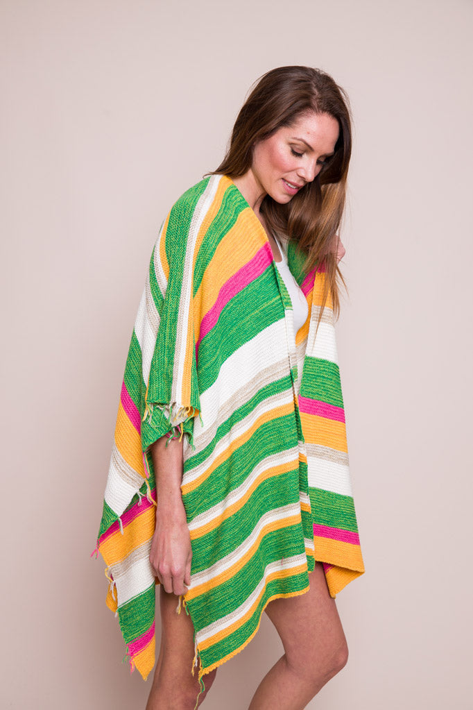 PONCHO MULTI COLOUR KEREN SUZY D LONDON