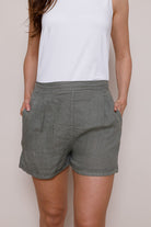 Suzy D Shelby Linen Shorts