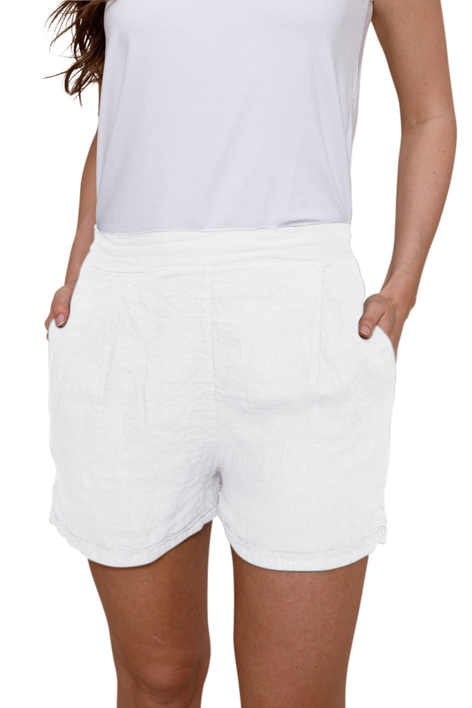 shelby Longline Linen Shorts