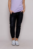 Suzy D Pleather Ultimate Joggers 153