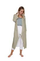 Windy Long Jacket Light Khaki