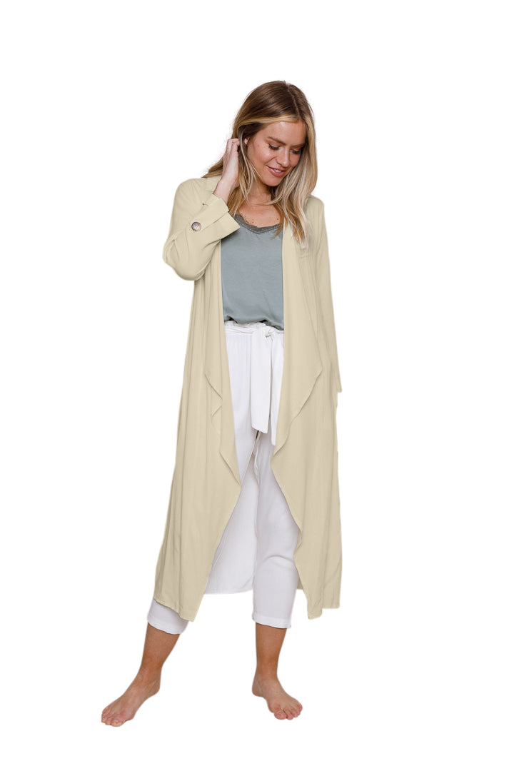 Windy Long Waterfall Jacket - Suzy D London