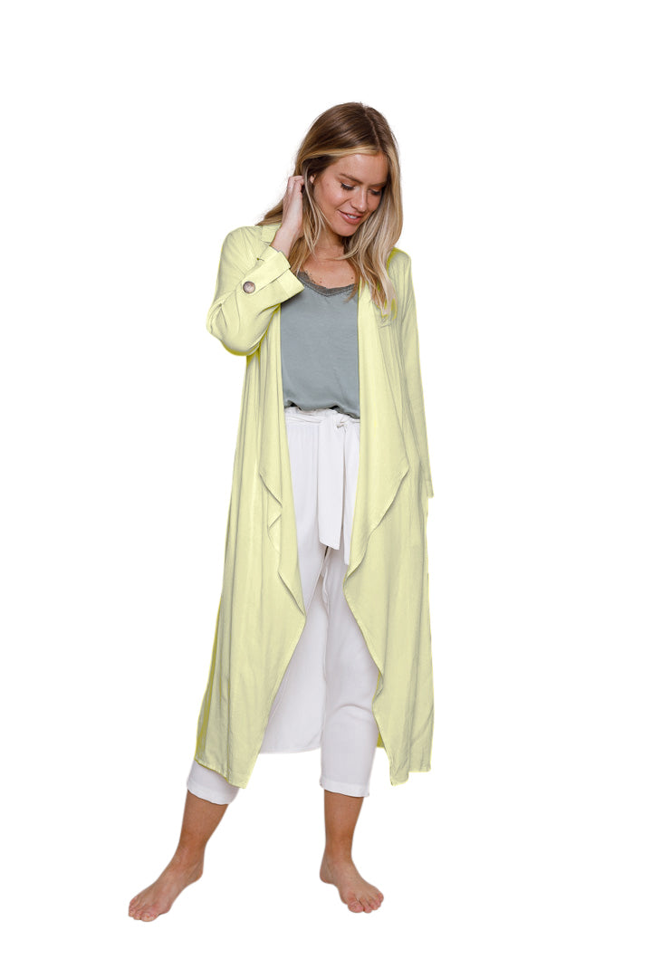 Windy Long Waterfall Jacket - Suzy D London