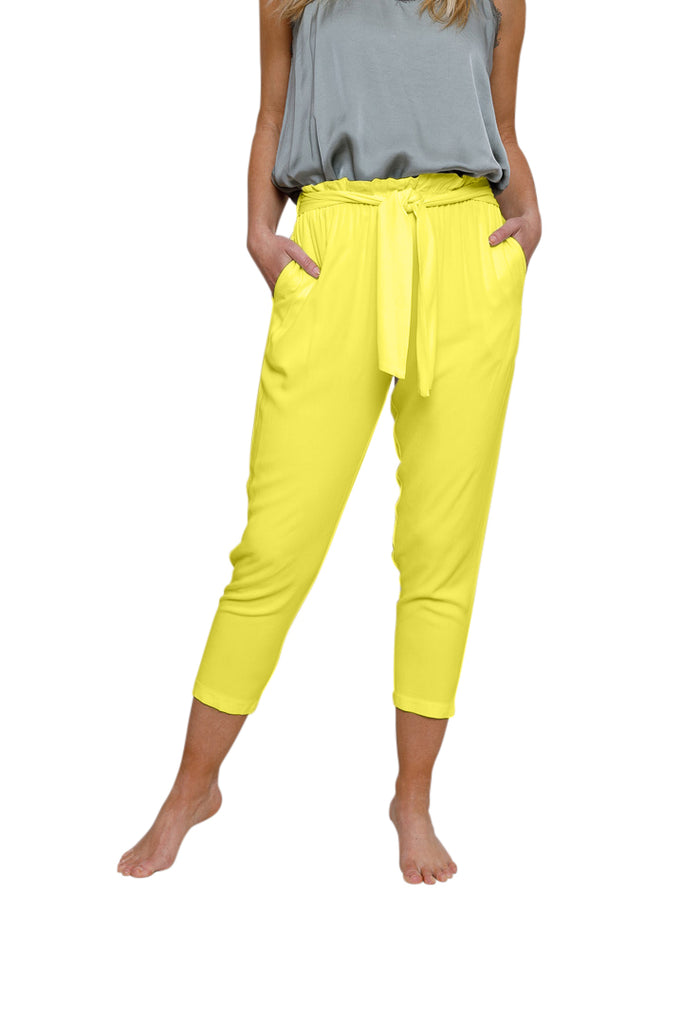 Wakely Elasticated Waist Pants With Tie Detail - Suzy D London