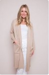 FLORIDA SUZY D LONDON BEIGE COATIGAN
