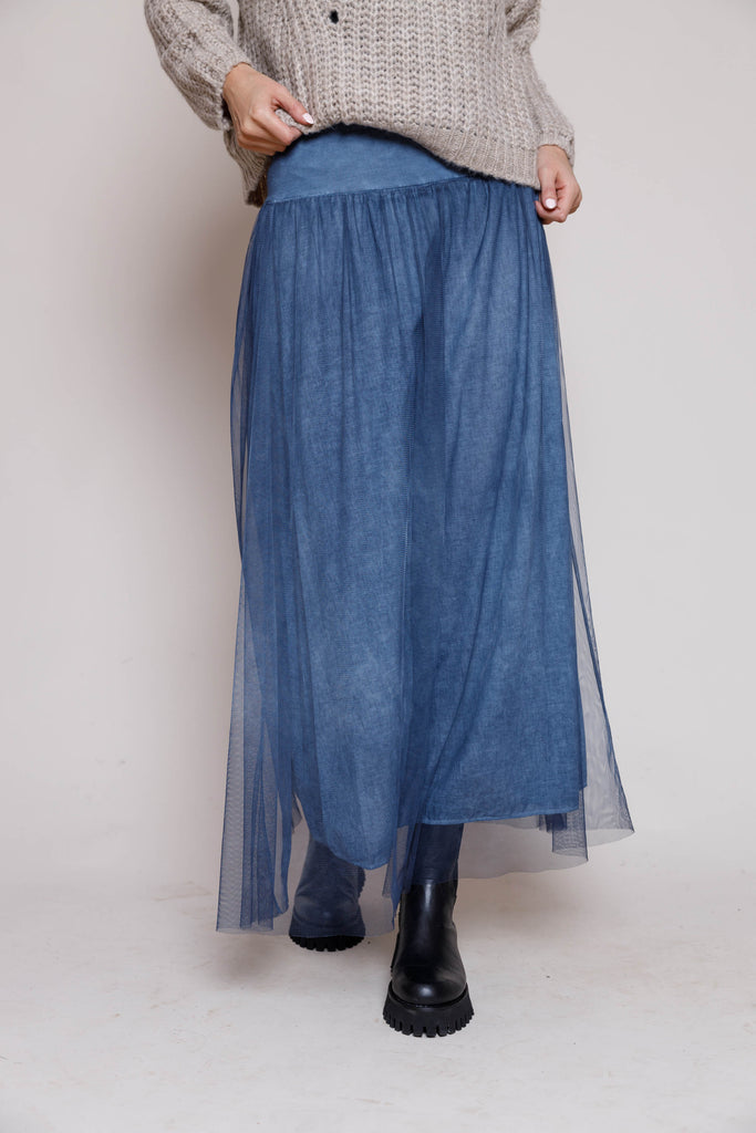 Suzy D London Val Tulle double layer skirt
