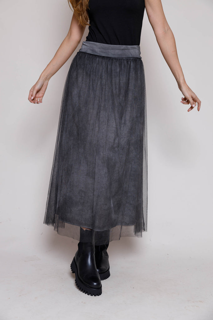 Val double layer Tulle Maxi skirt Suzy D London